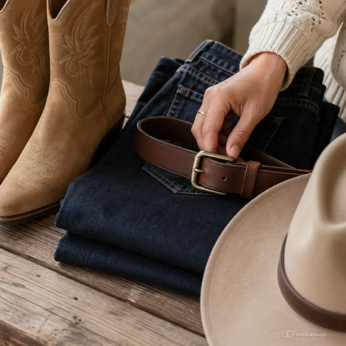 cowgirl outfit ideas detail 01