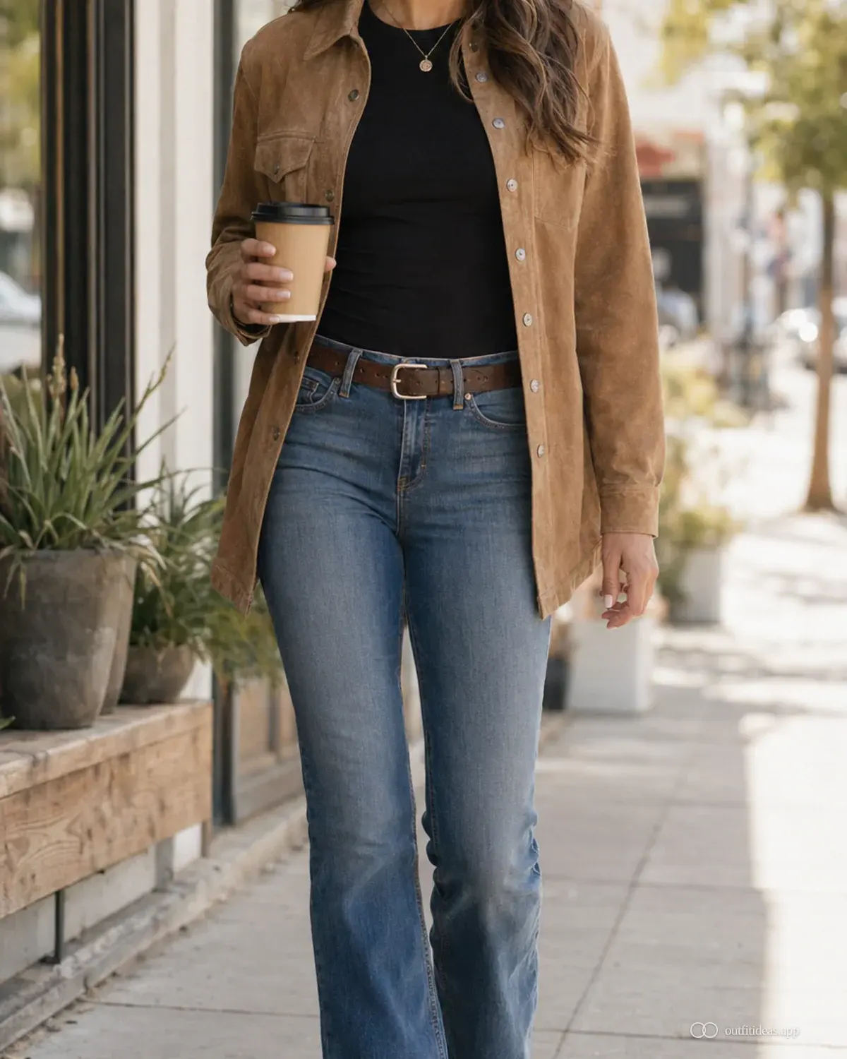 cowgirl outfit ideas soft contrast look with a complete outfit, practical shoes, and scene-ready accessories
