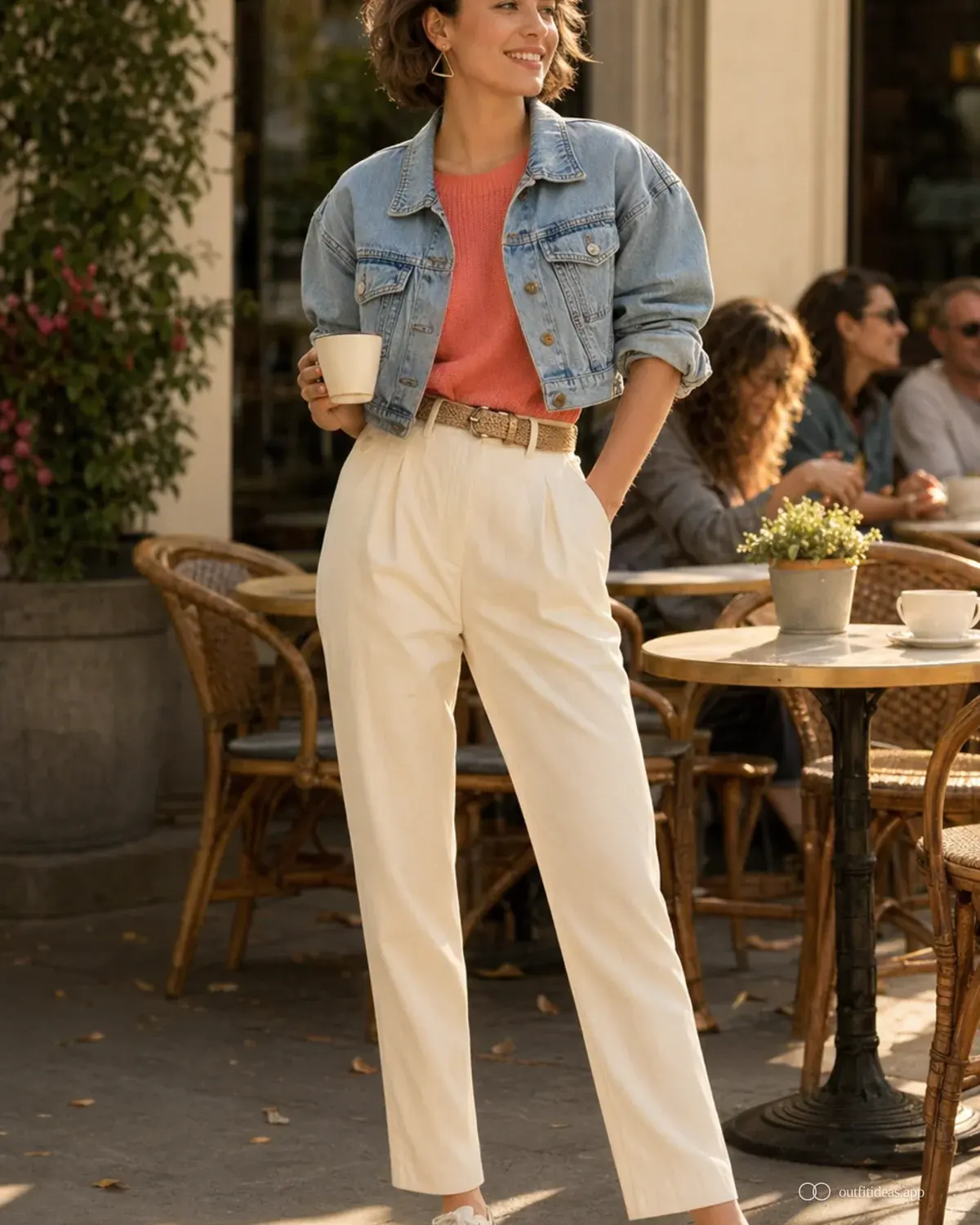 looks de los 80: look fácil de repetir con conjunto completo, zapatos prácticos y accesorios pensados para la escena