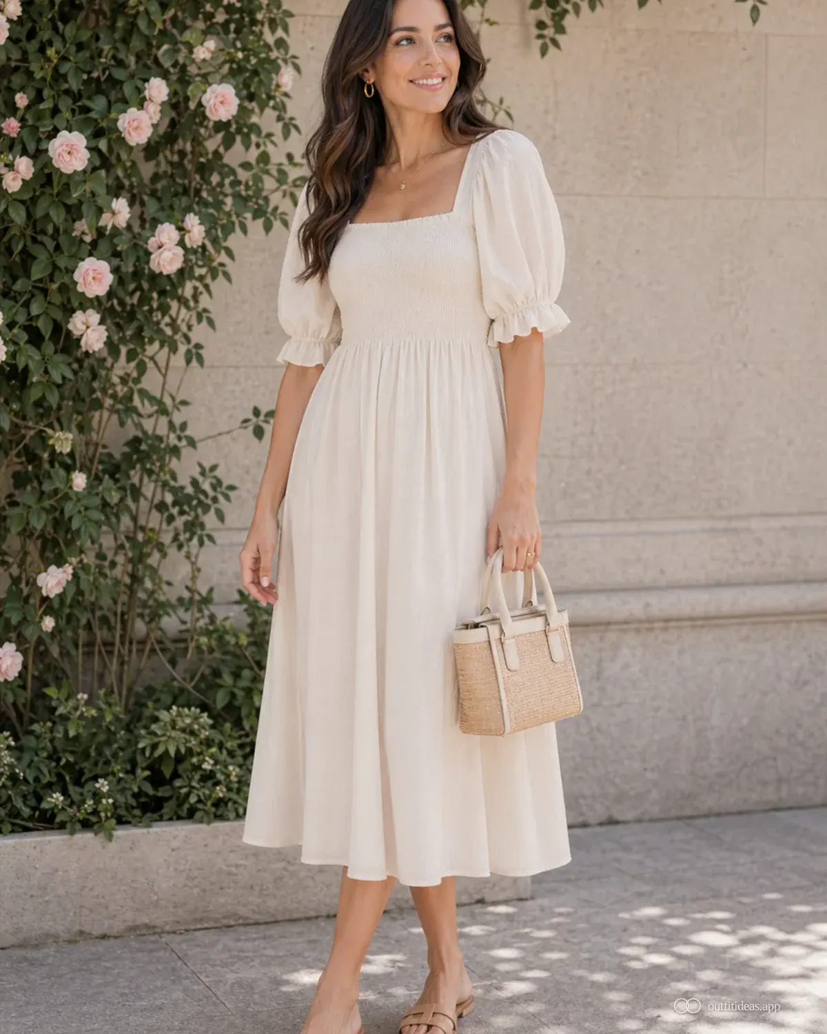 baby shower outfit ideas repeat outfit with a complete outfit, practical shoes, and scene-ready accessories