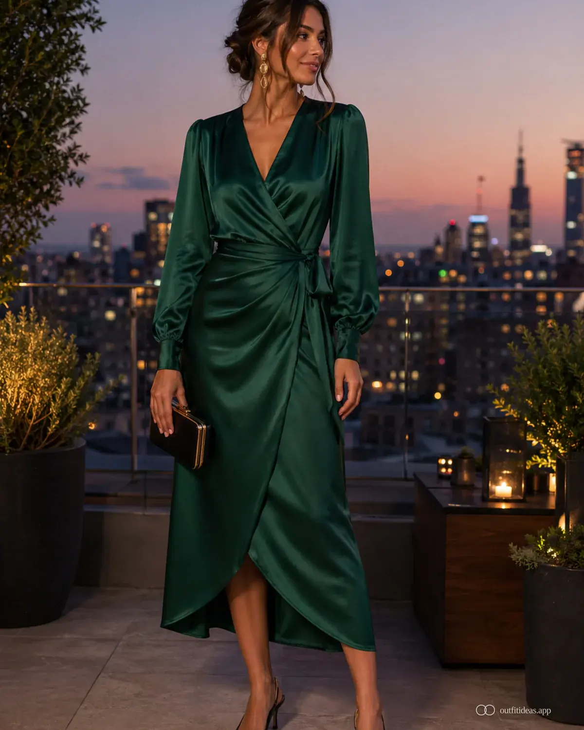 cocktail party outfit ideas レイヤードな一日。全身コーディネート、歩きやすい靴、シーンに合う小物を含む