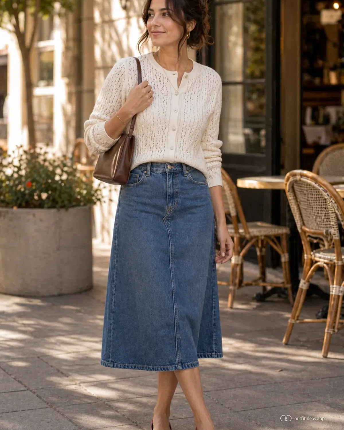 Cute outfit ideas — soft palette with one structured piece