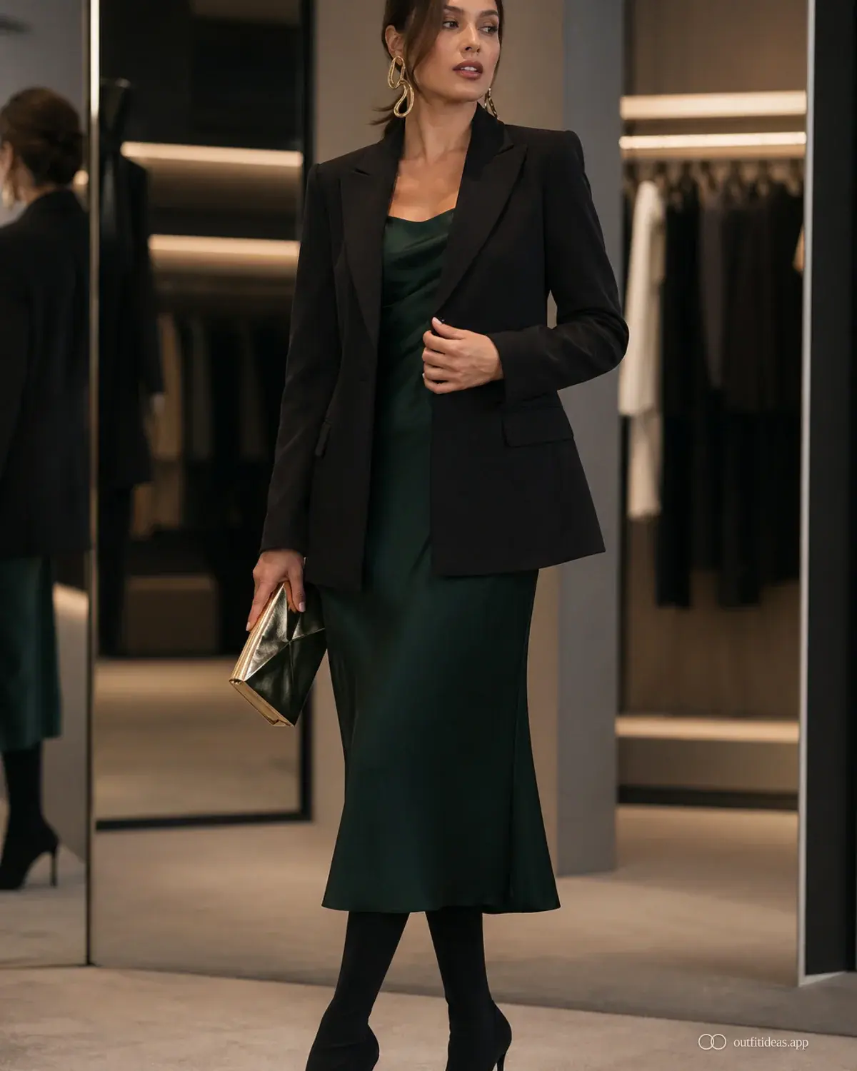 looks para DTI: variante con capas con conjunto completo, zapatos prácticos y accesorios pensados para la escena