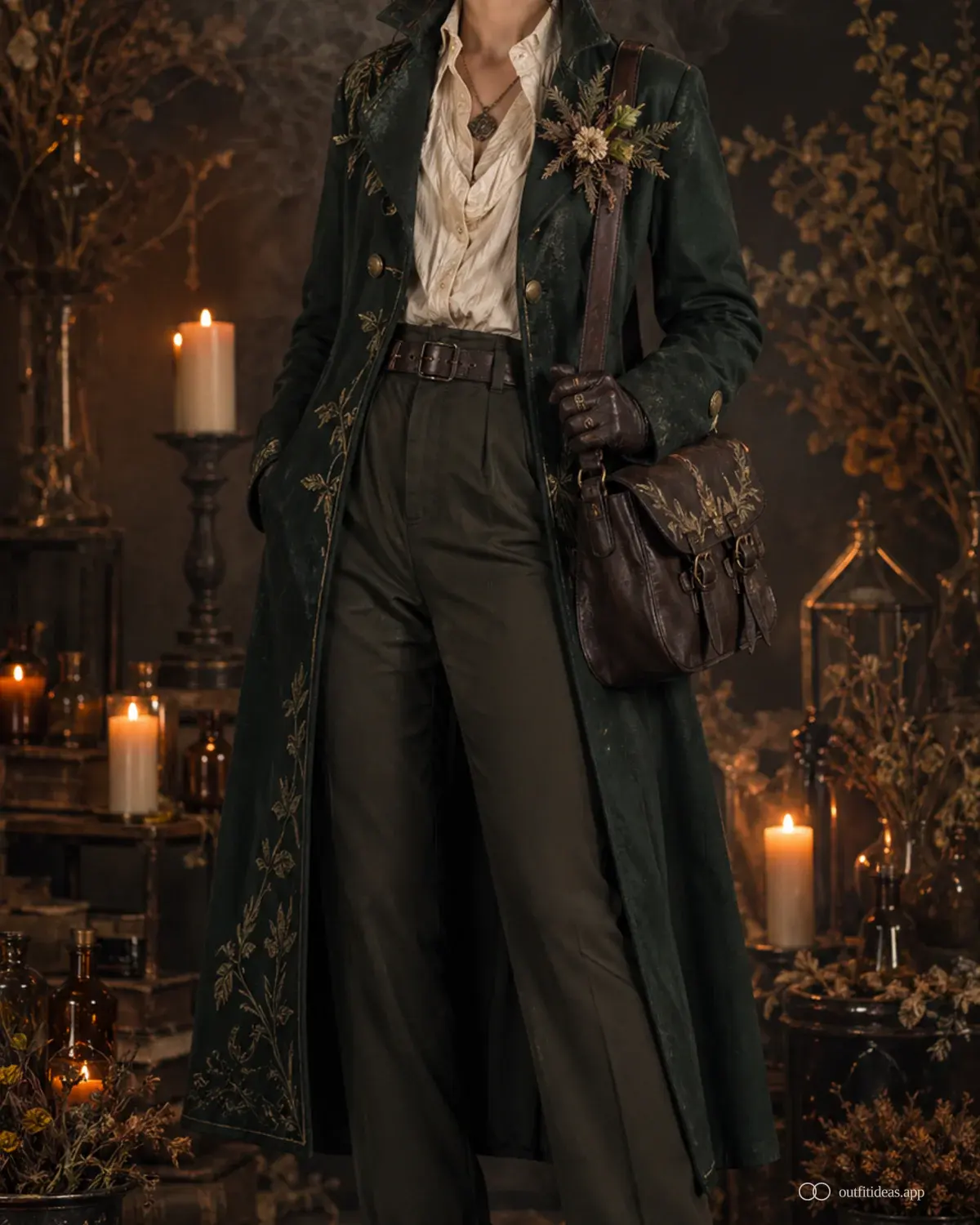 Halloween-Kostümideen weicher Kontrastlook mit komplettem Outfit, praktischen Schuhen und passenden Accessoires