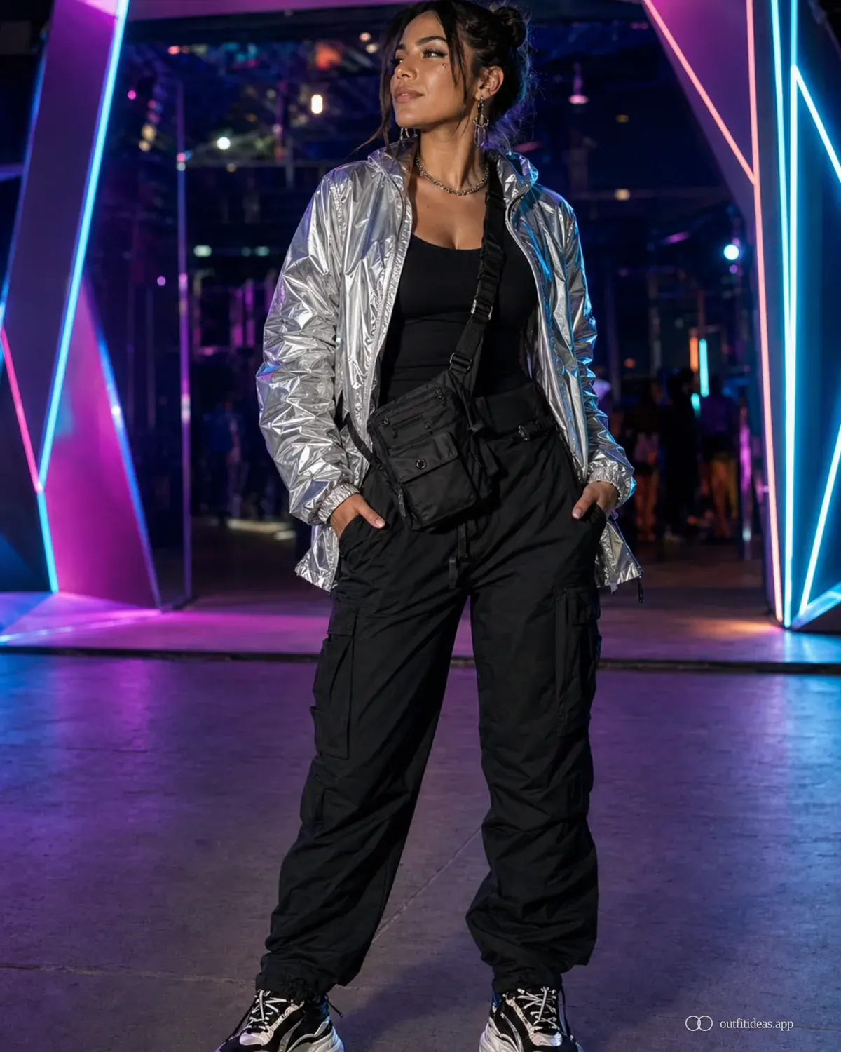 rave outfit ideas core look with a complete outfit, practical shoes, and scene-ready accessories