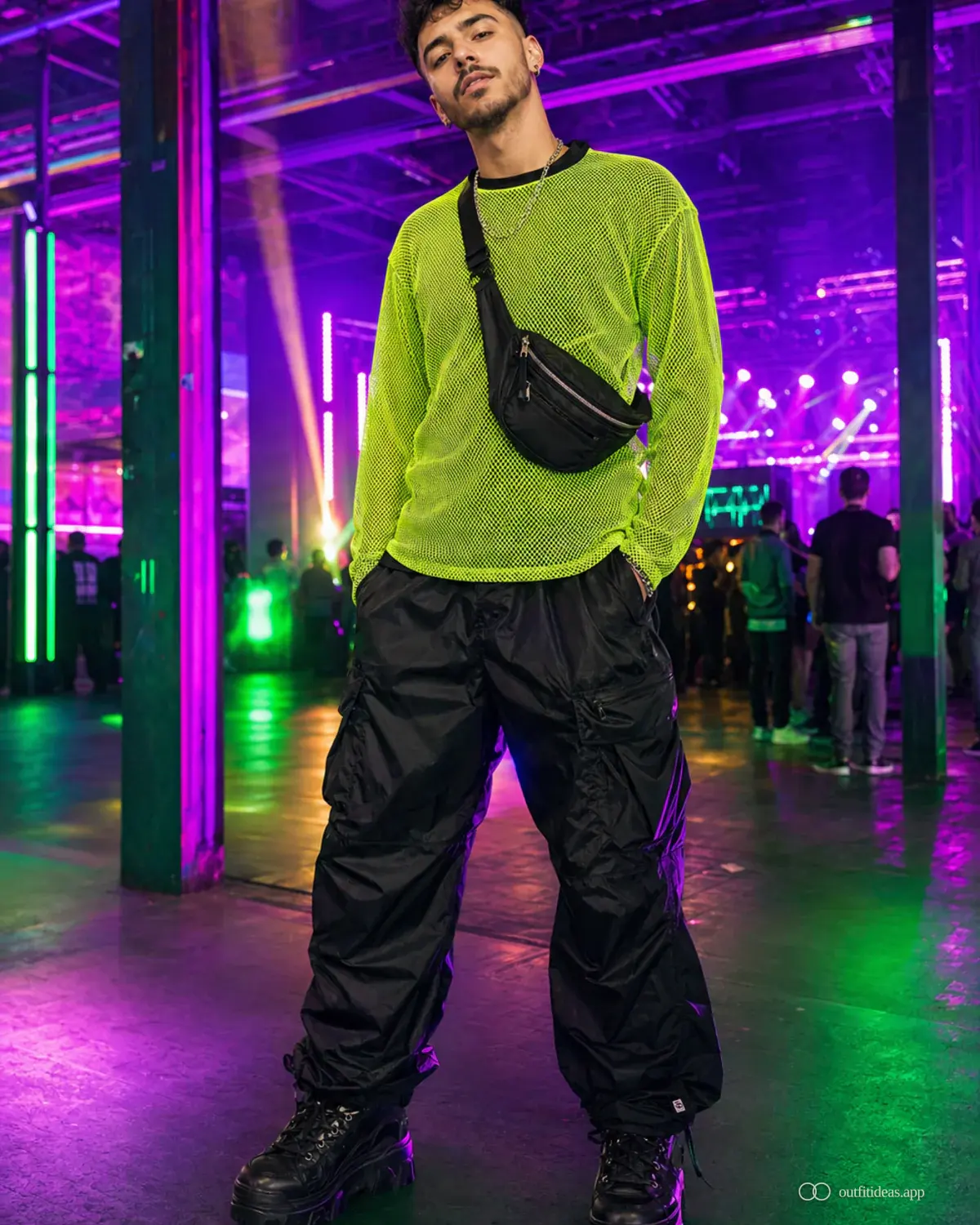 rave outfit ideas layered variant with a complete outfit, practical shoes, and scene-ready accessories