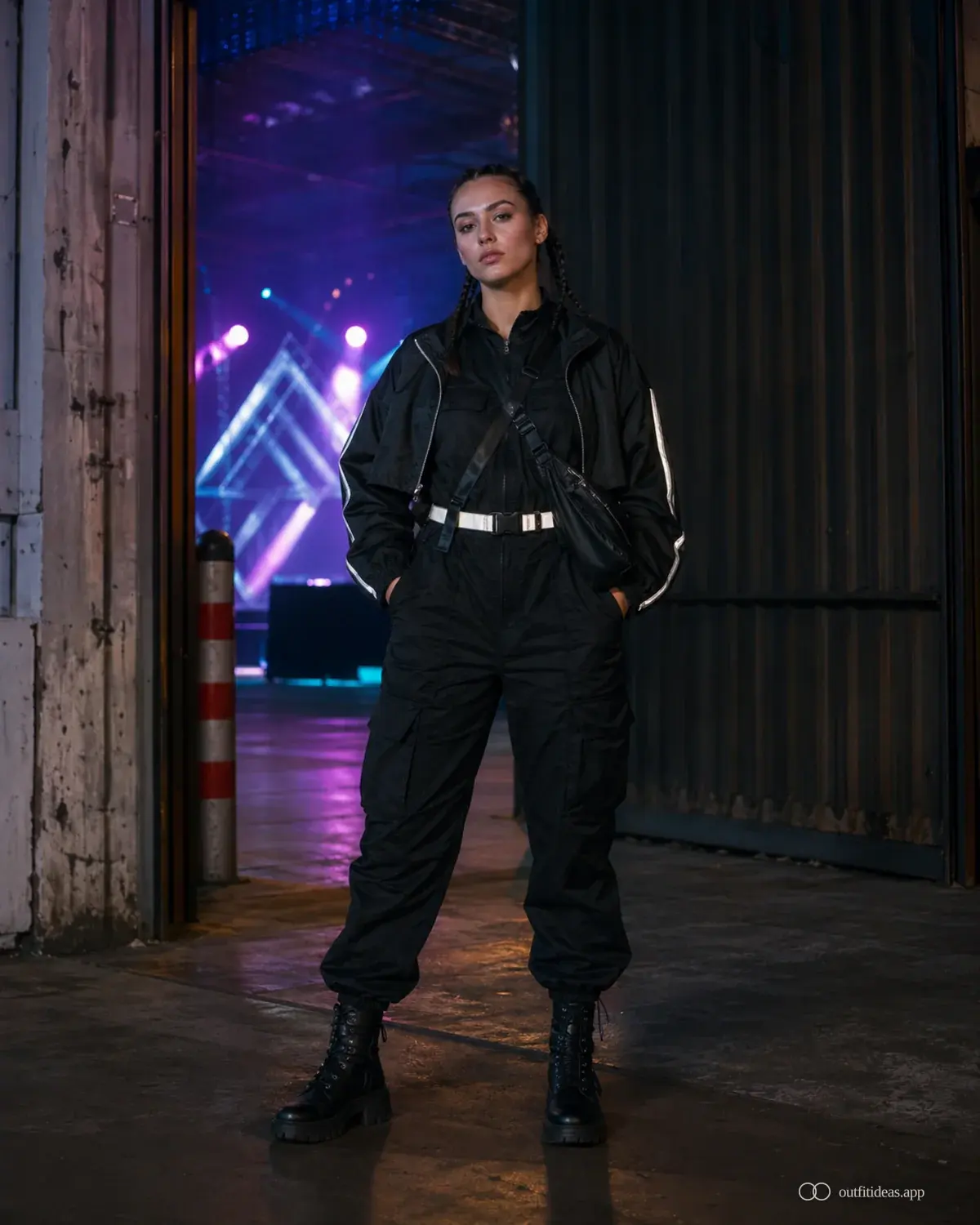 rave outfit ideas easy repeat outfit with a complete outfit, practical shoes, and scene-ready accessories