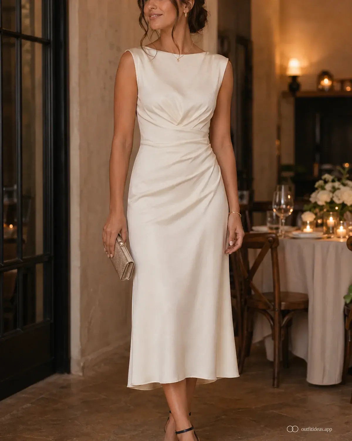 rehearsal dinner outfit ideas 基本フォーミュラ。全身コーディネート、歩きやすい靴、シーンに合う小物を含む