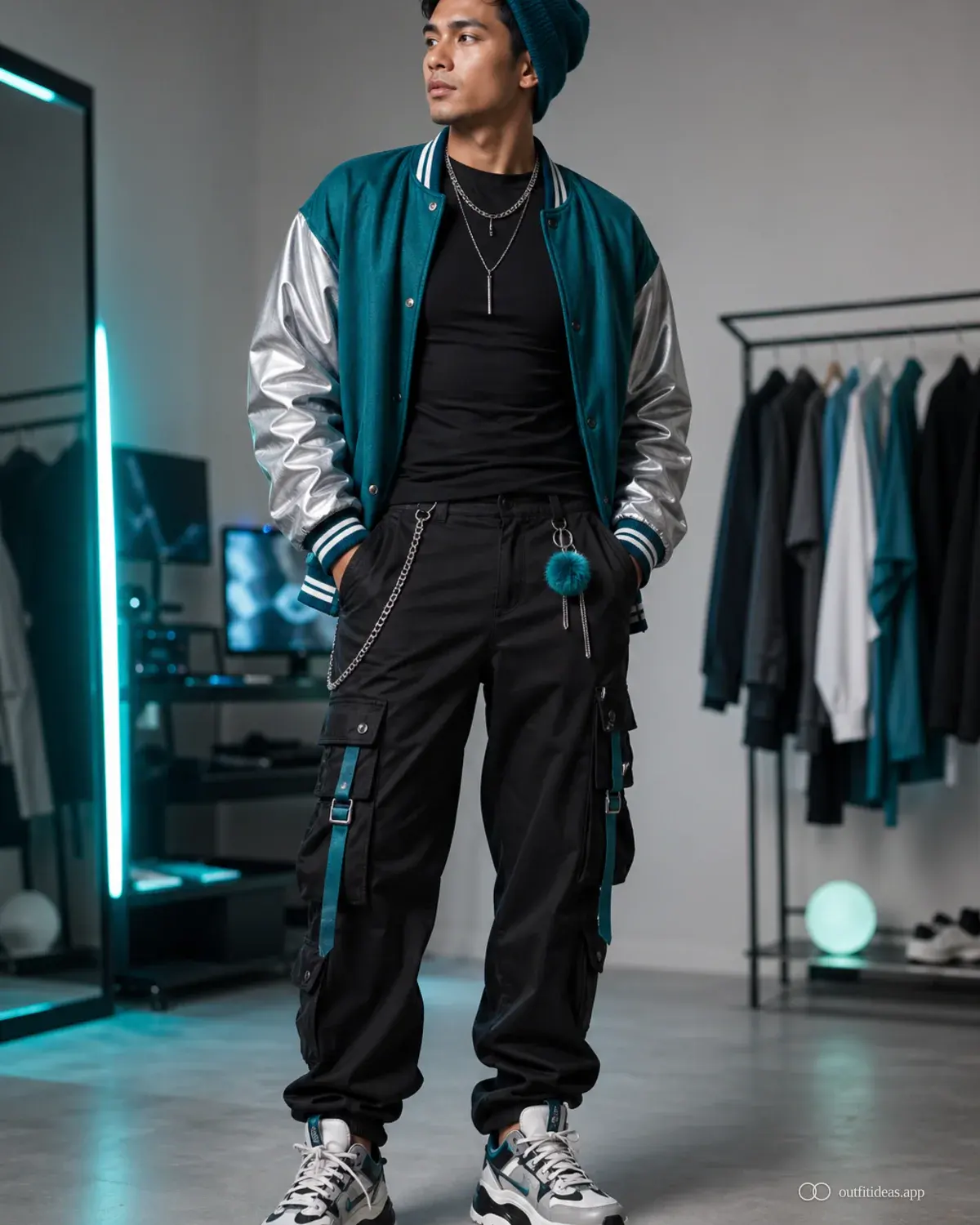 Roblox-Outfit-Ideen Kernlook mit komplettem Outfit, praktischen Schuhen und passenden Accessoires