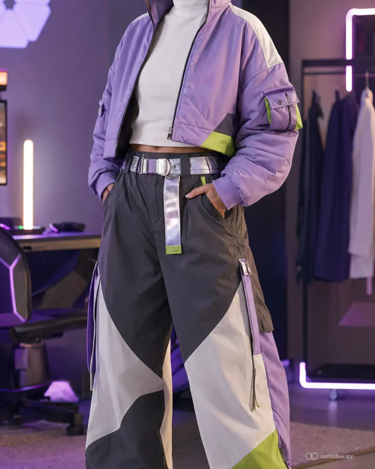 Roblox-Outfit-Ideen Layering-Variante mit komplettem Outfit, praktischen Schuhen und passenden Accessoires