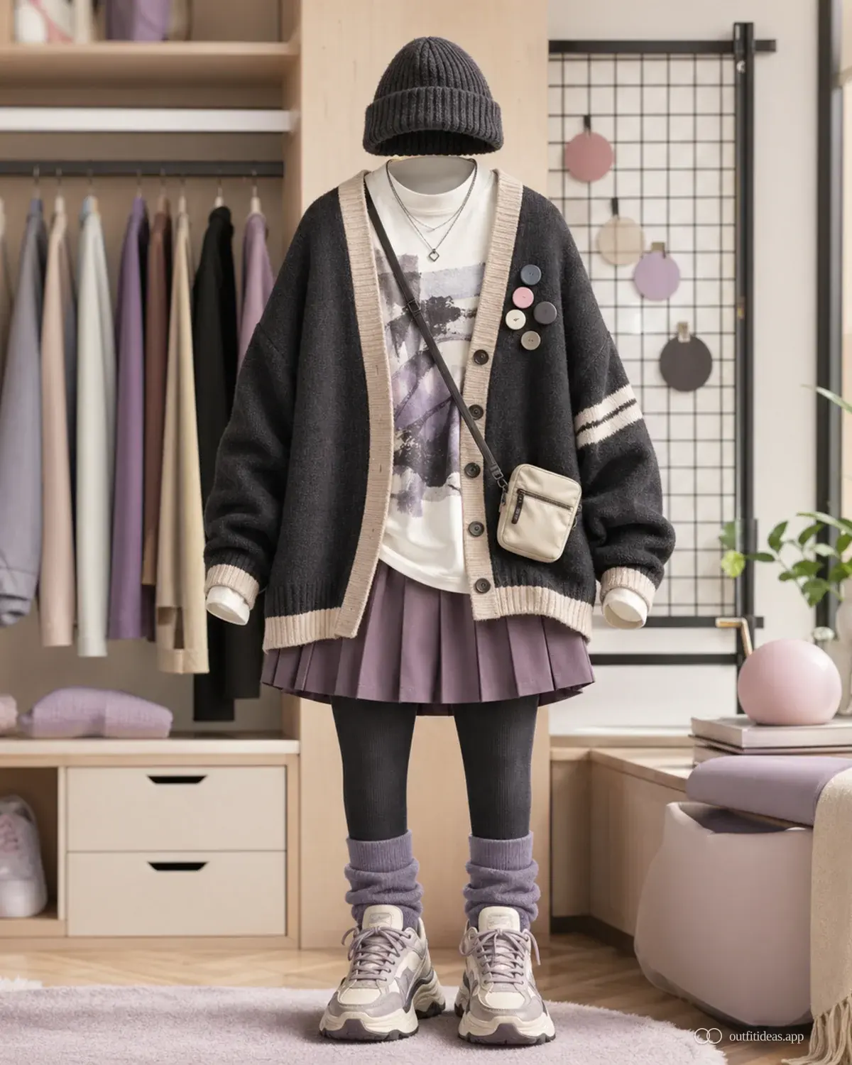 Roblox-Outfit-Ideen weicher Kontrastlook mit komplettem Outfit, praktischen Schuhen und passenden Accessoires