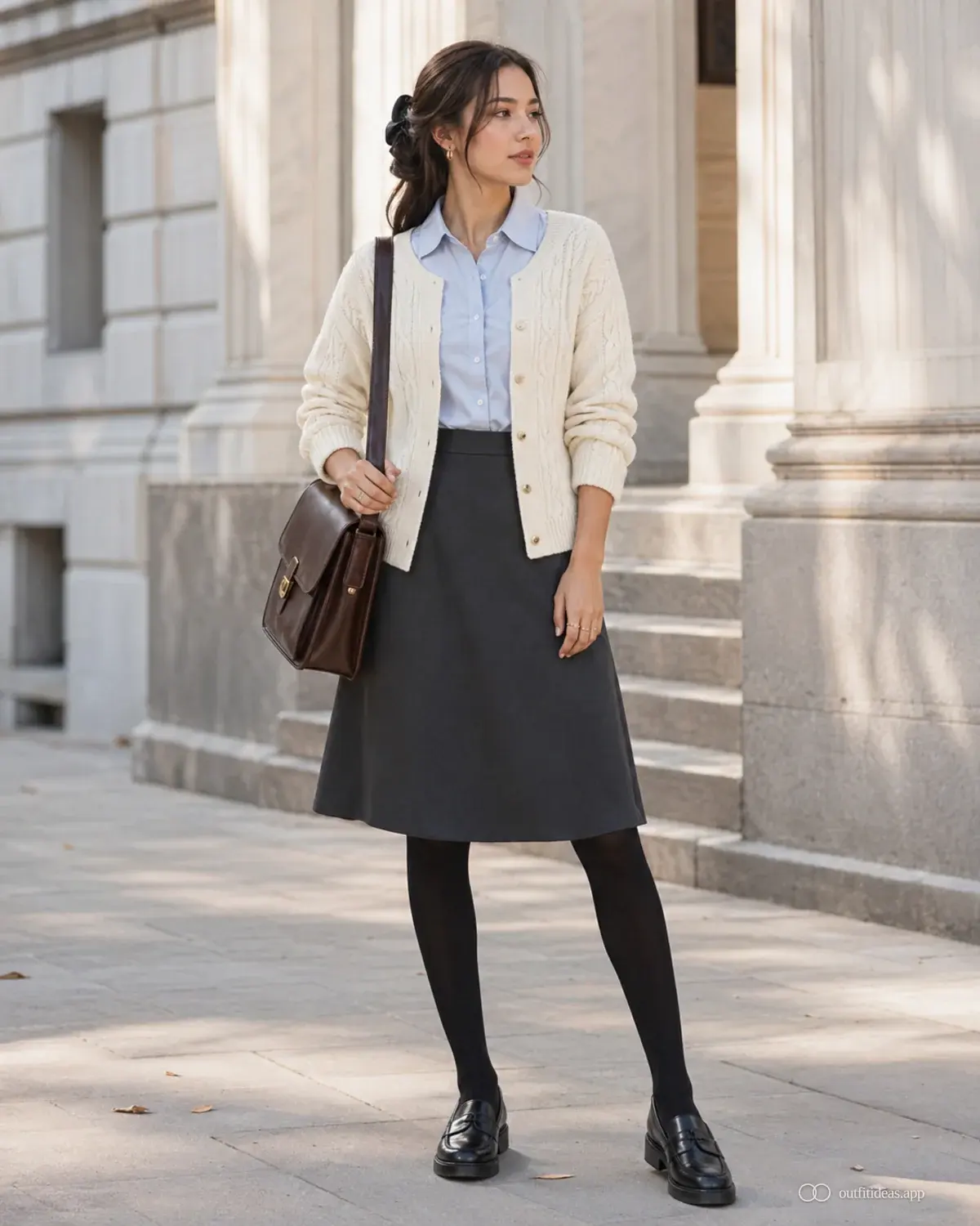school girl outfit ideas polished formula with a complete outfit, practical shoes, and scene-ready accessories