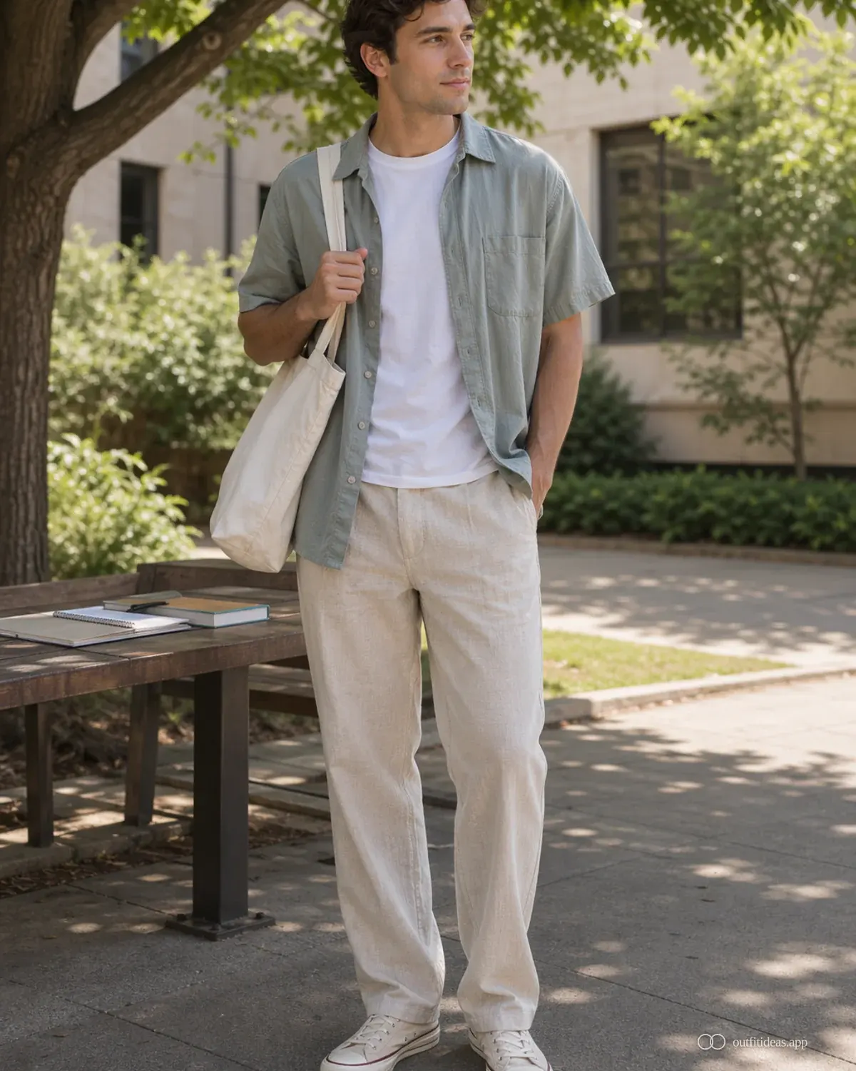 looks de colegio: look fácil de día con estilismo completo, calzado práctico y accesorios pensados para la escena