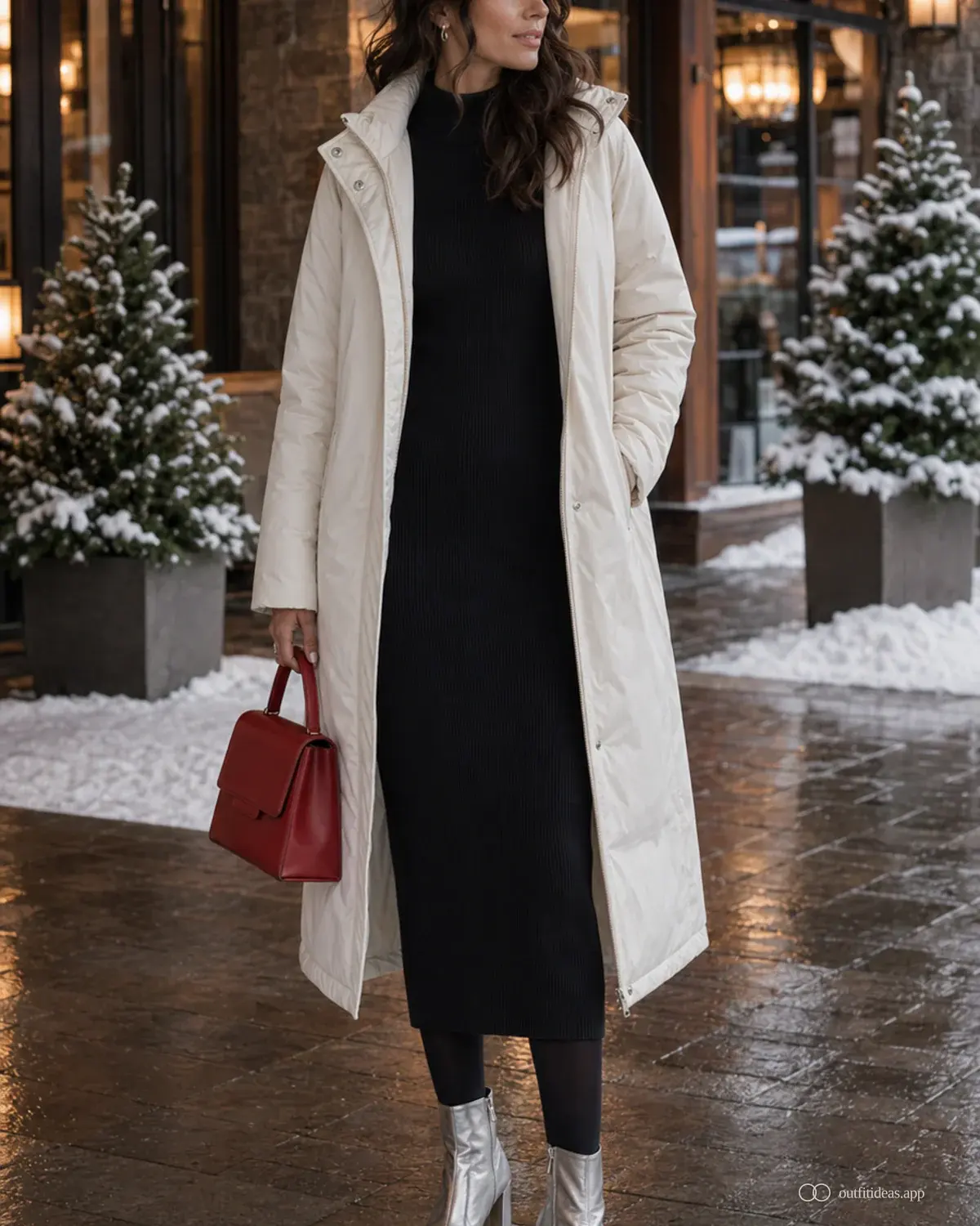 looks para esquiar: plan según clima con conjunto completo, zapatos prácticos y accesorios pensados para la escena