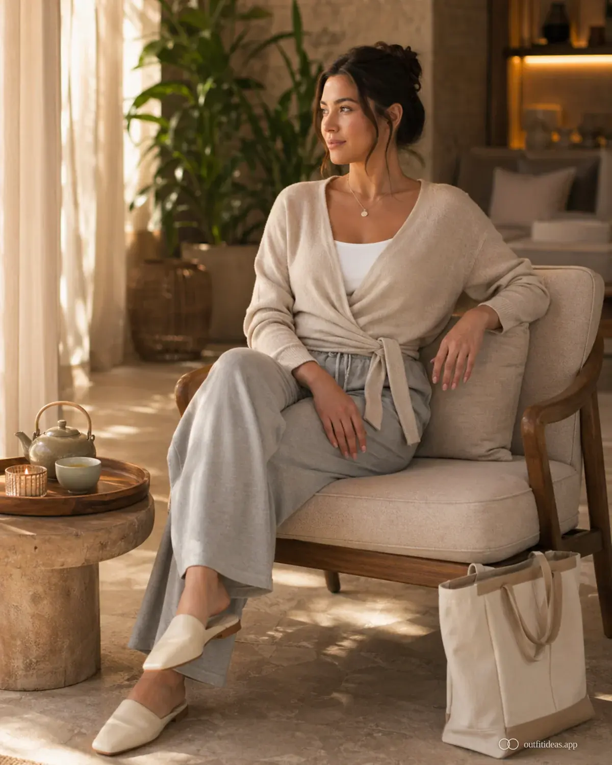 spa day outfit ideas layered day with a complete outfit, practical shoes, and scene-ready accessories