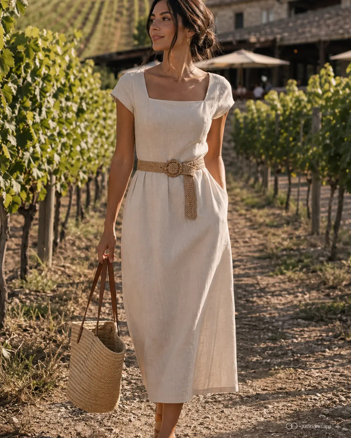 winery outfit ideas core formula with a complete outfit, practical shoes, and scene-ready accessories