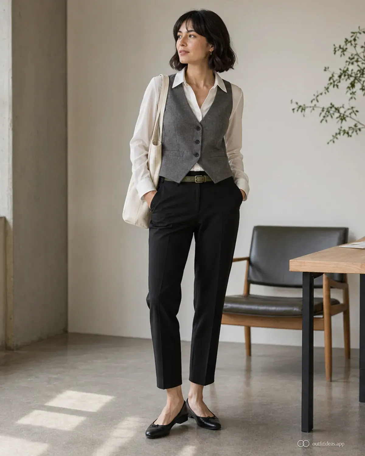 work outfit ideas polished variant with a complete outfit, practical shoes, and scene-ready accessories