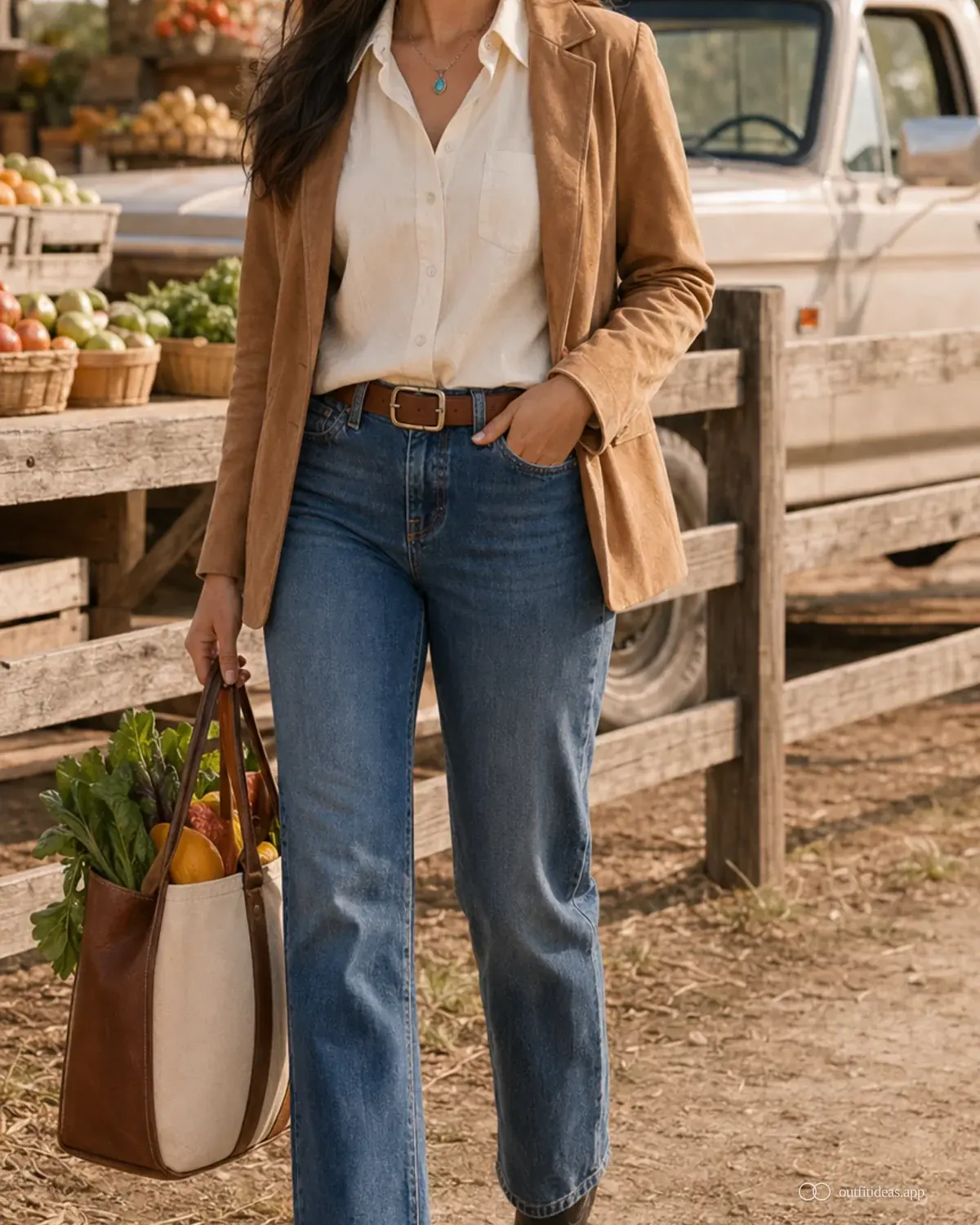Imagen principal de looks de los 80 con conjunto completo, zapatos prácticos y accesorios pensados para la escena
