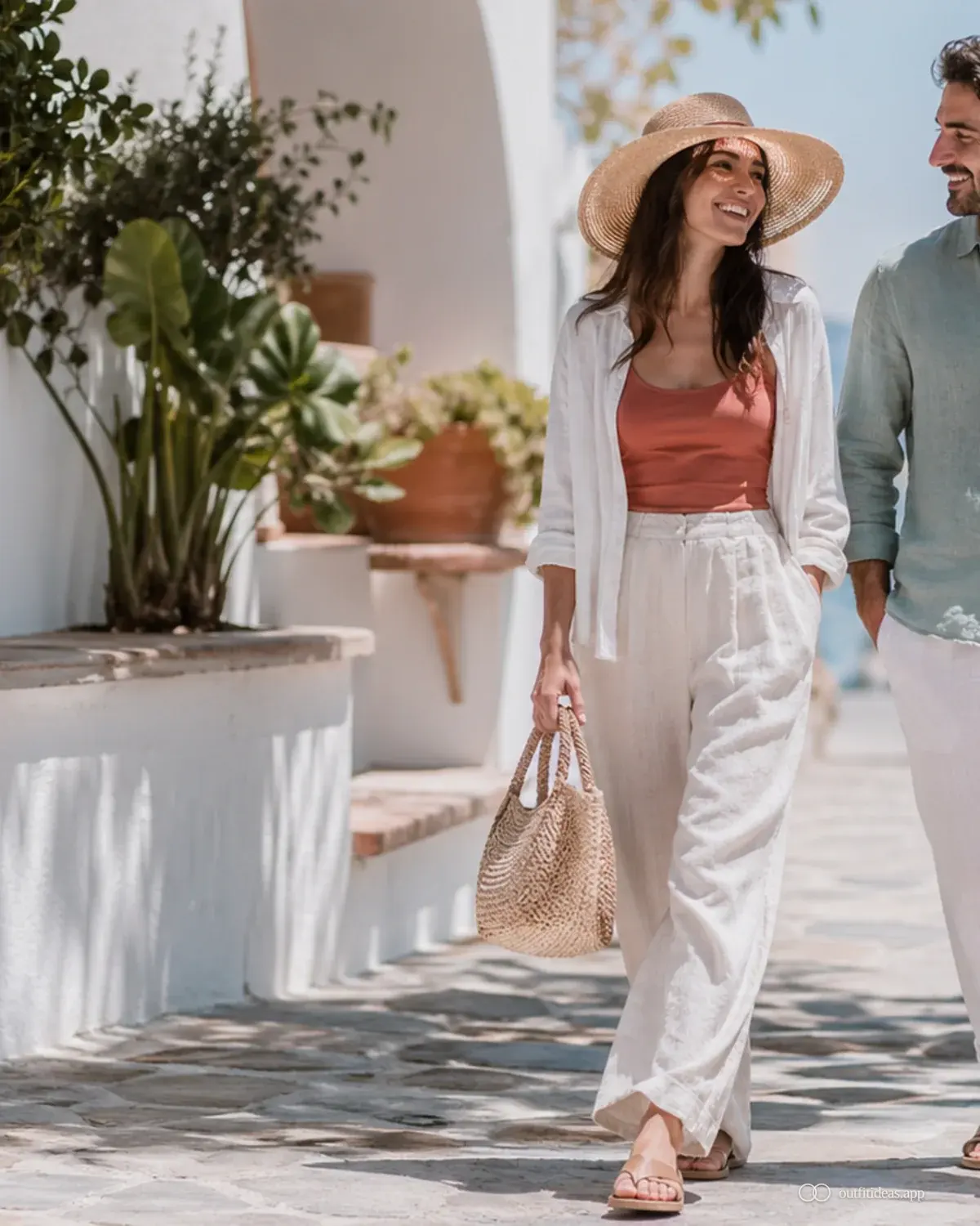 work outfit ideas hero image with a complete outfit, practical shoes, and scene-ready accessories
